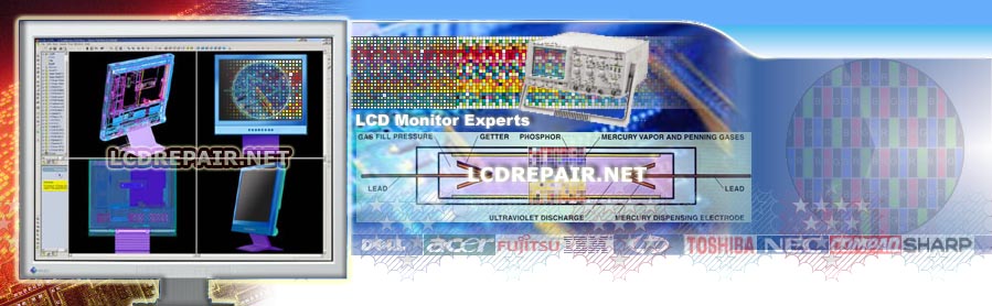 lcd repair flat panel monitor repair